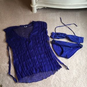 Becca bikini and cover up